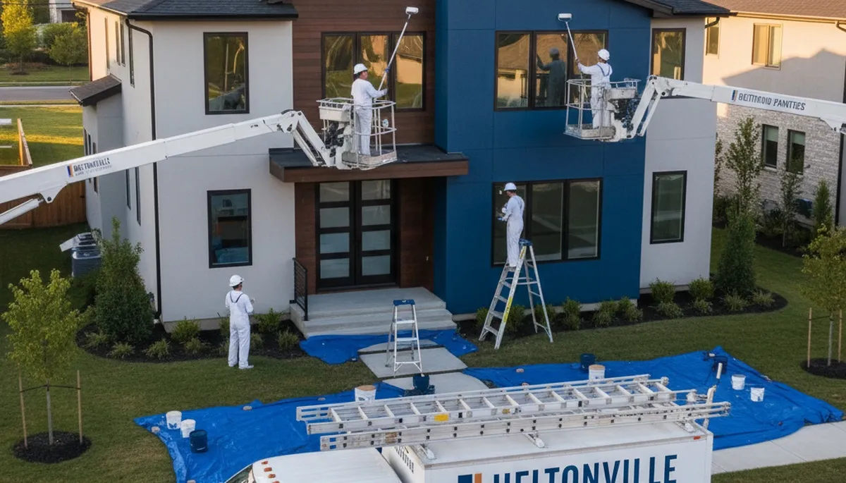 Professional house painters serving Bloomington, IN with interior and exterior painting services