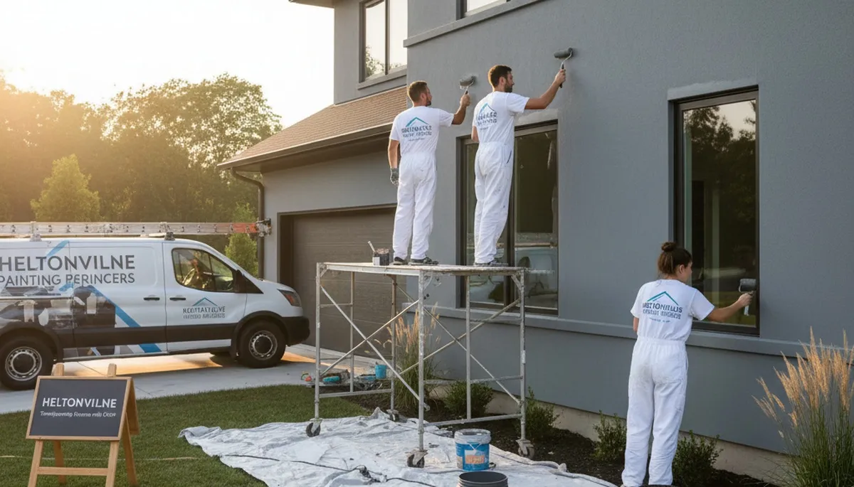 Professional house painting service in Bloomington, IN by Painters Bloomington IN
