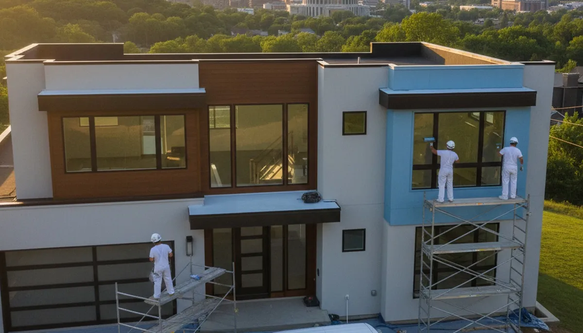 Professional house painters serving Bloomington, IN for interior and exterior painting services